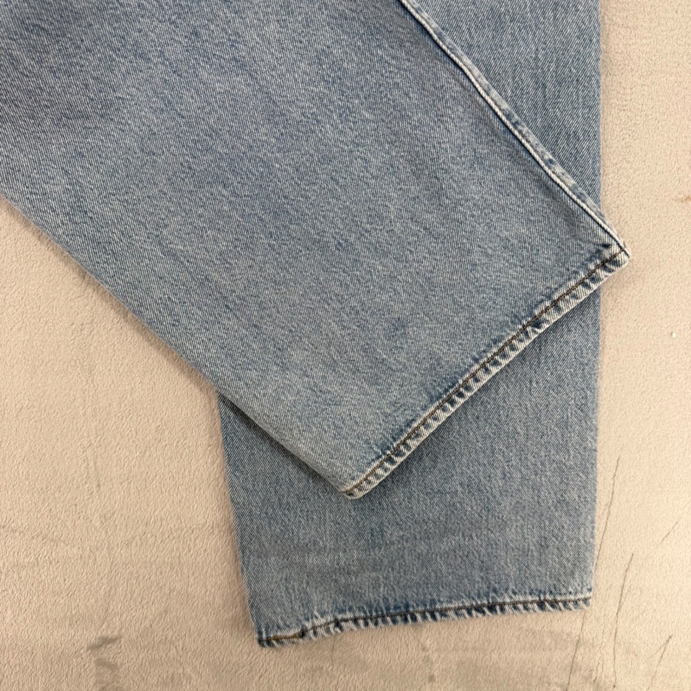 Levis Premium Ribcage Wide Leg Super High Rise Jeans Light Wash Women's 26x32 - Picture 16 of 16